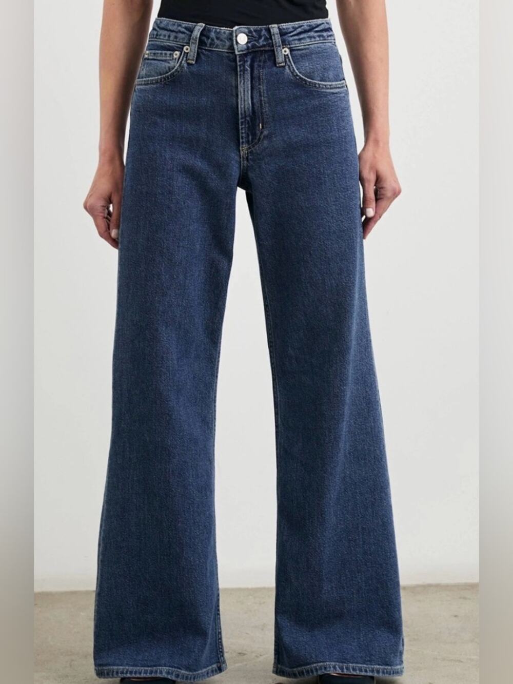 Rails denim Angeleno ultra wide leg jean 100% cotton size 32